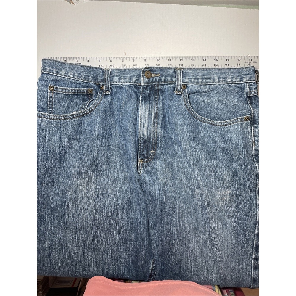 Vintage Wrangler Relaxed Straight Jeans Mens 36x31 Cowboy Work Western Chore - Picture 4 of 9
